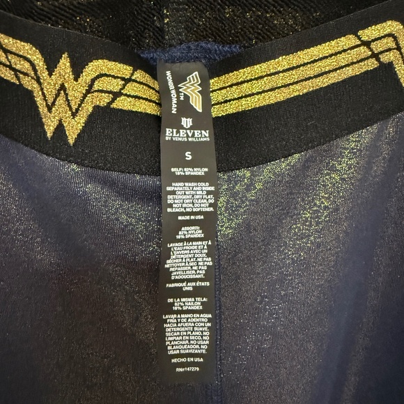 Eleven by Venus Williams So Strong Wonder Woman 7/8 Legging – Midnight Blue- S - Picture 4 of 7